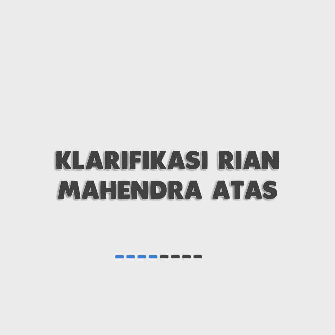 Klarifikasi Rian Mahendra atas Pernyataan Ayahnya Soal Pemecatan Dirinya, Rian Kecewa Aib Diumbar-7faa9edc