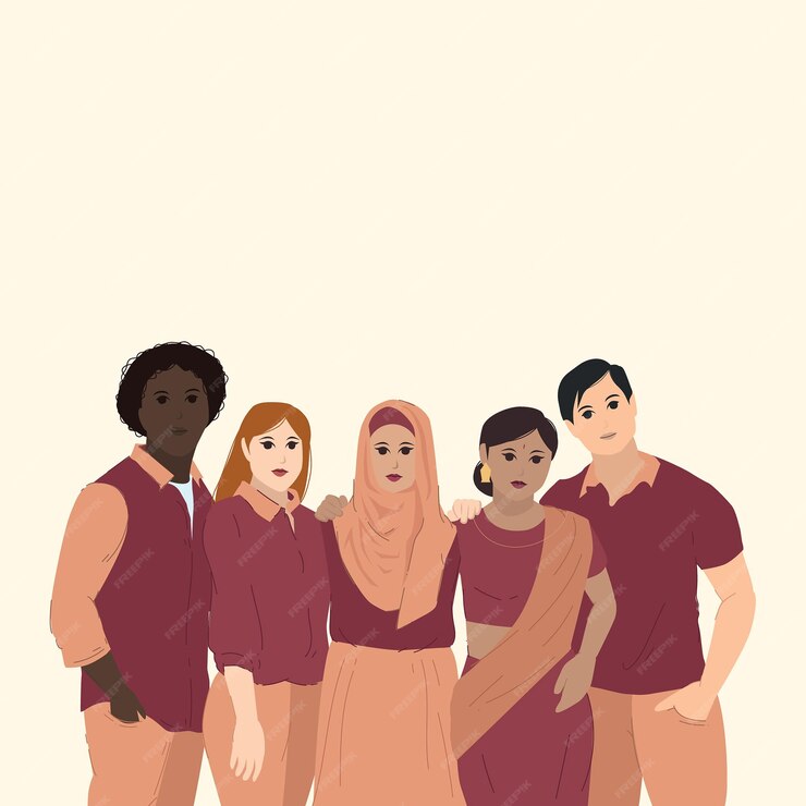 international-friendship-diverse-people-group-flat-vector-illustration_854067-58